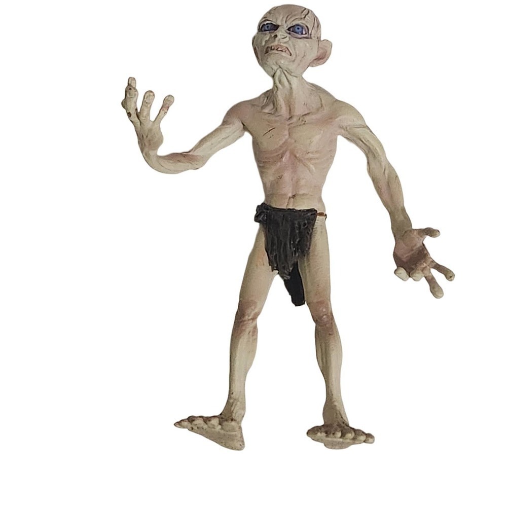 Toy Biz Marvel Lord Of The Rings 3 Piece Lot Cloaked Pippin Gollum Rohan 2003 - Picture 5 of 16